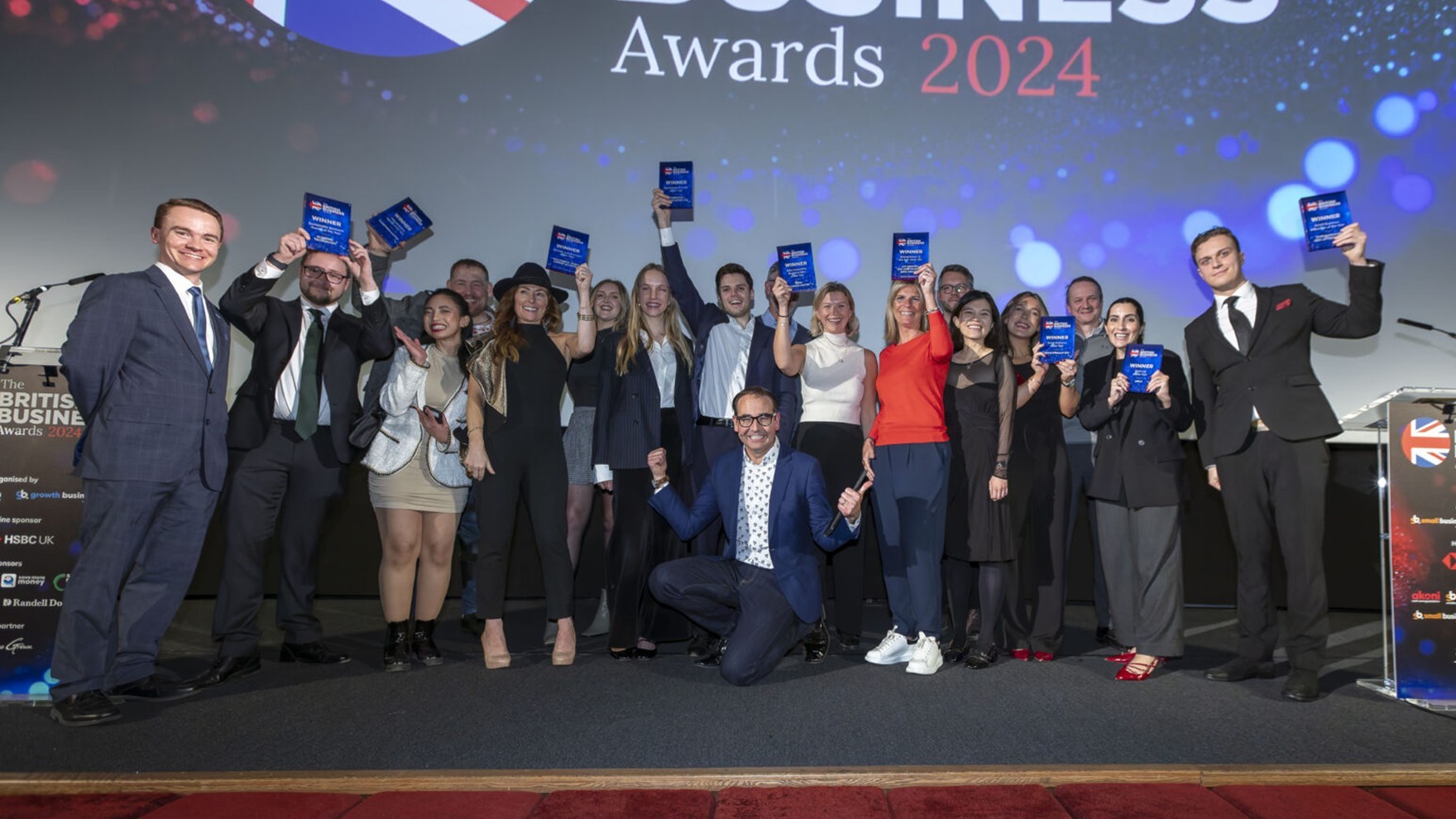 Winners at the British Business Awards 2024